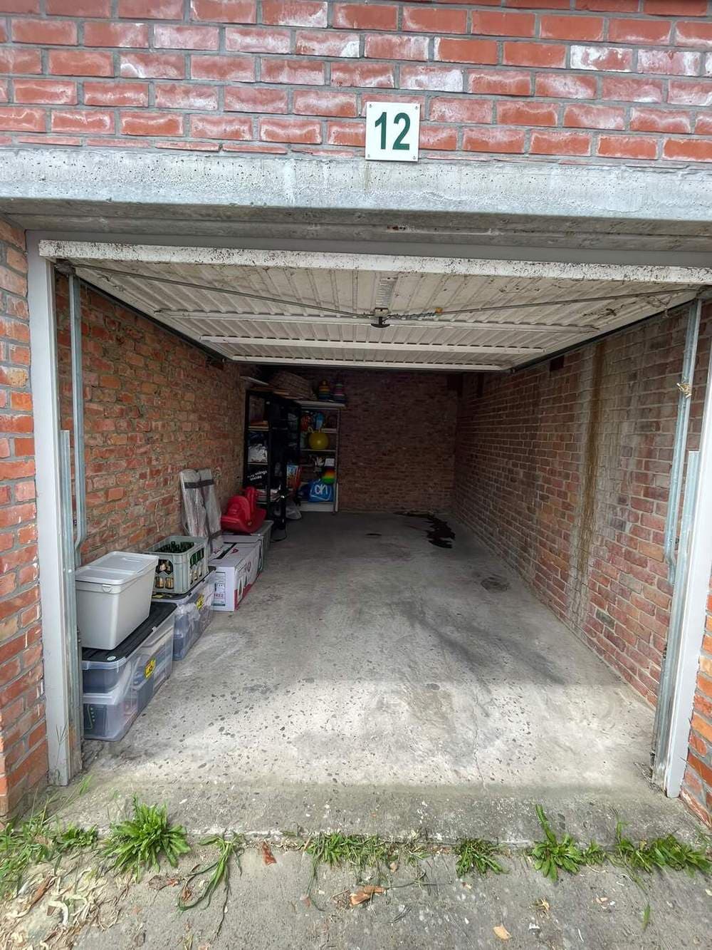 Garage na ontruiming
