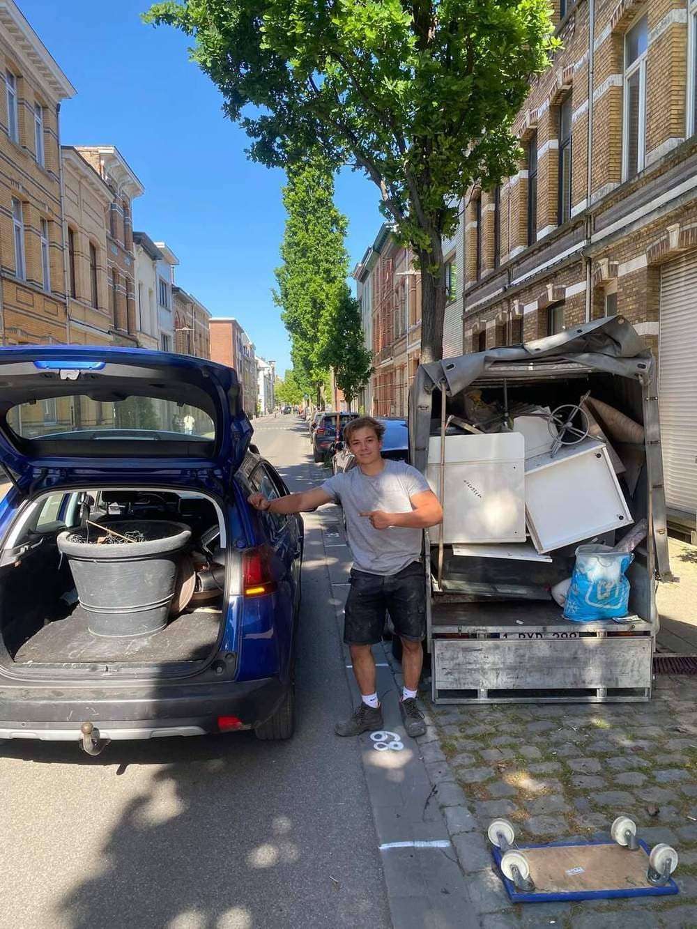 LJ CleanUp aan het werk